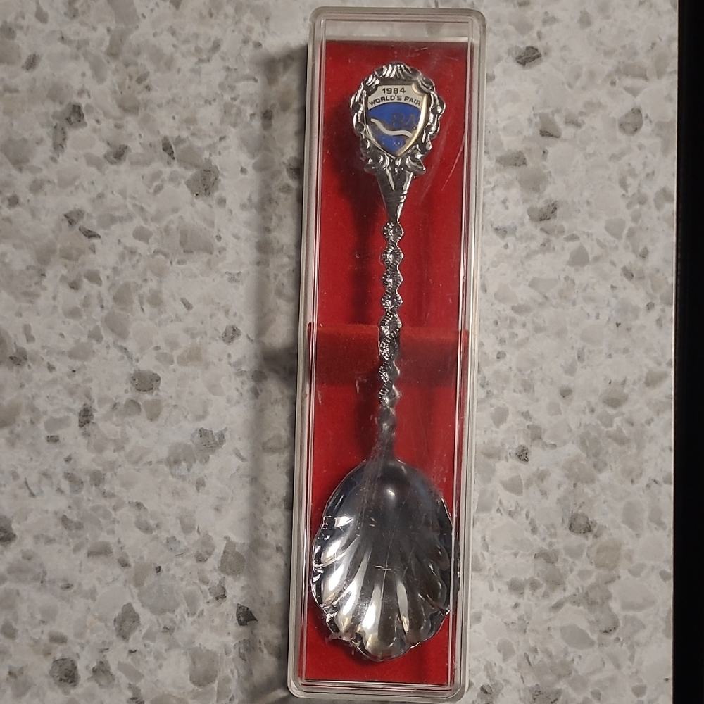 Vintage 1984 New Orleans World’s Fair Souvenir Spoon - Original Case